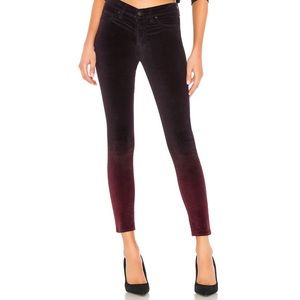 NWT Hudson Nico Super Skinny Velvet Ombré Jeans